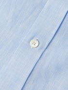 Purdey - Linen Shirt - Blue