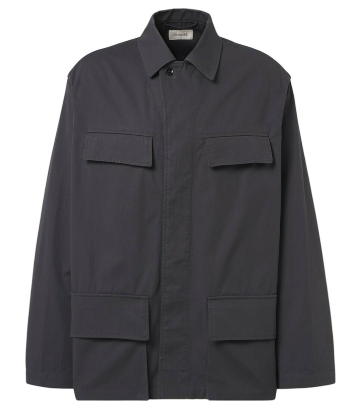 Photo: Lemaire Cotton twill overshirt