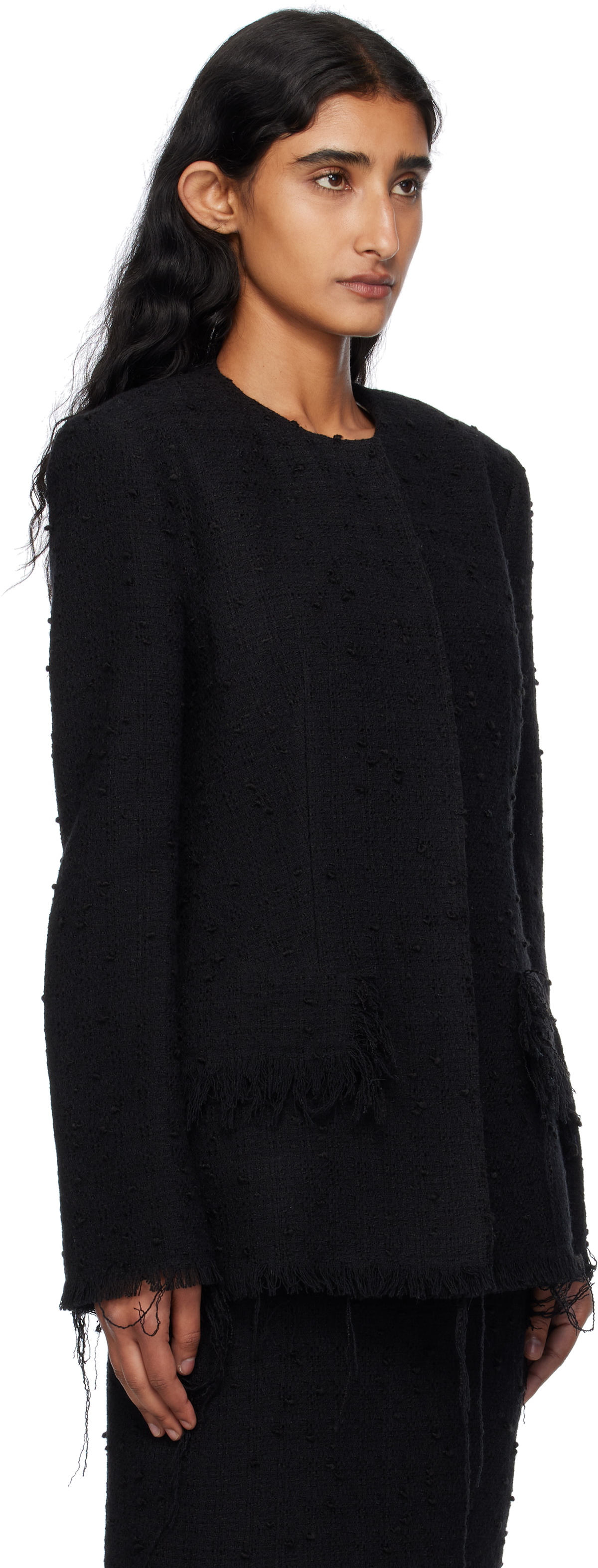 GIA STUDIOS Black Thalia Blazer