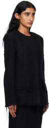 GIA STUDIOS Black Thalia Blazer