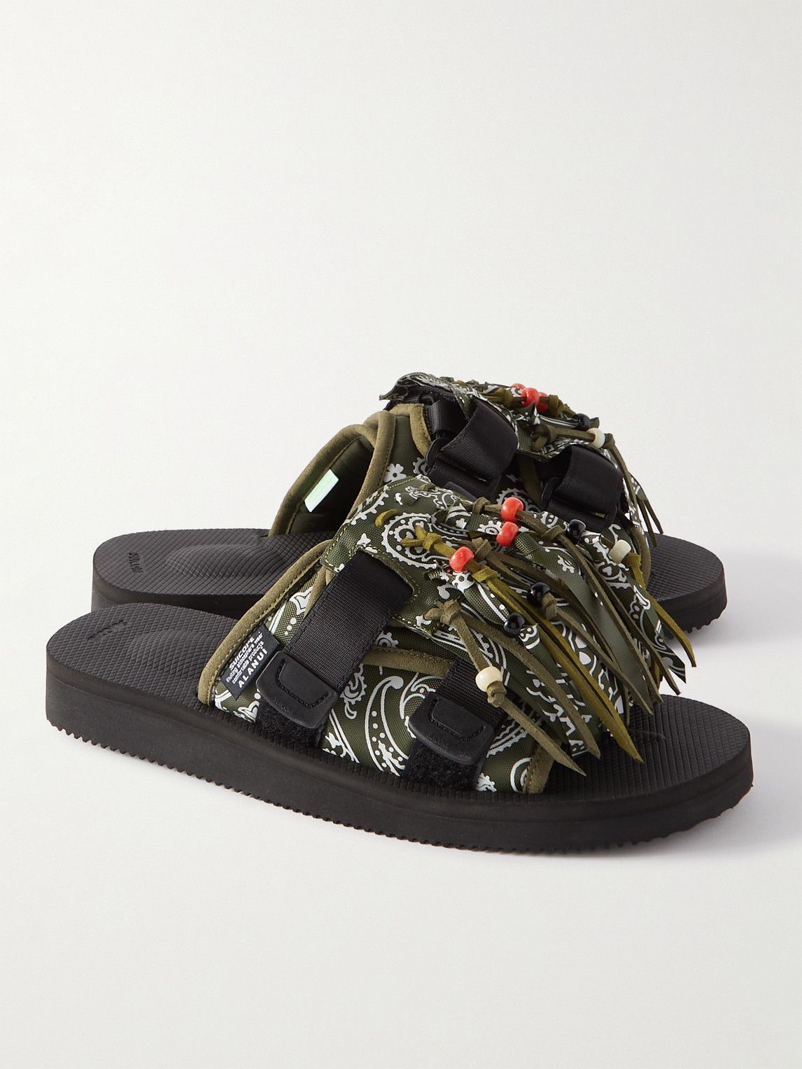 【Alanui】 x Suicoke fringedサンダル アラヌイ スイコック サンダル Moto Fringed メンズ SIZE 26cm