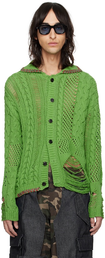 Photo: Andersson Bell Green 'Sauvage' Cardigan