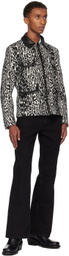 Ernest W. Baker Black Flare Jeans