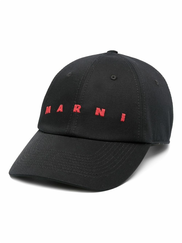 Photo: MARNI - Logo Baseball Cap