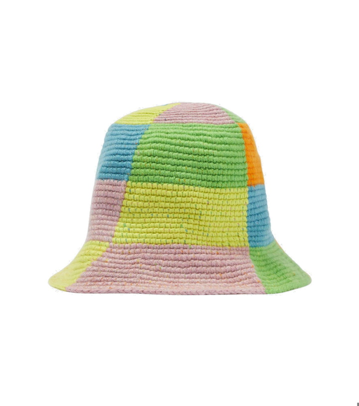 Photo: The Elder Statesman - Crochet cashmere bucket hat
