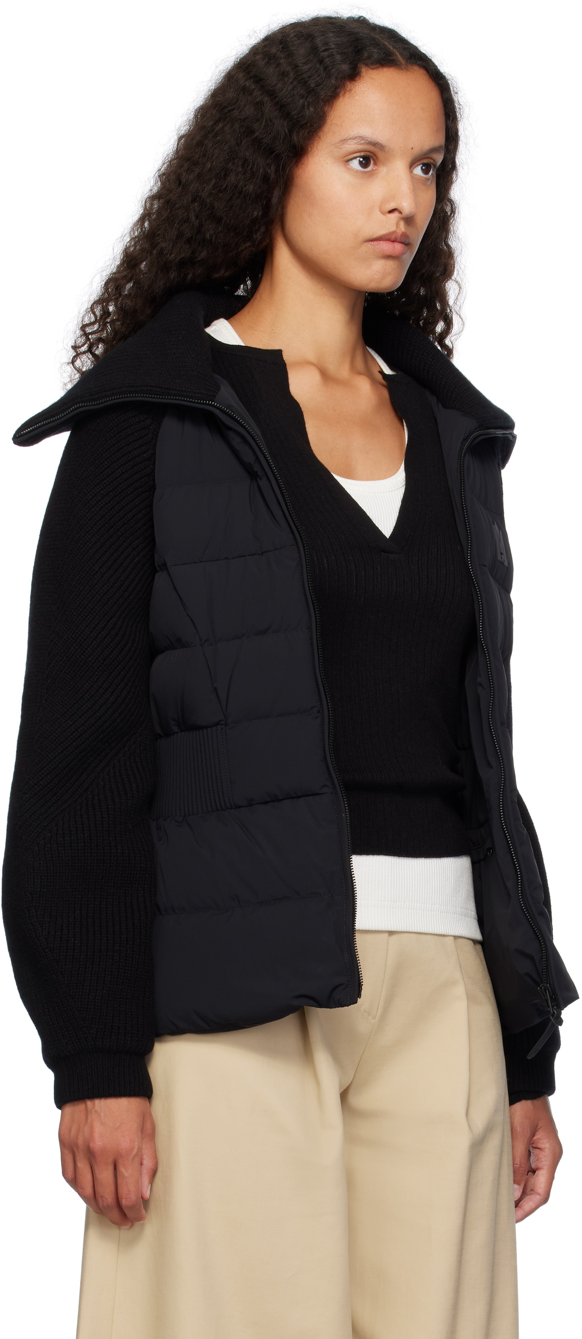 MACKAGE Black Foxy Down Jacket