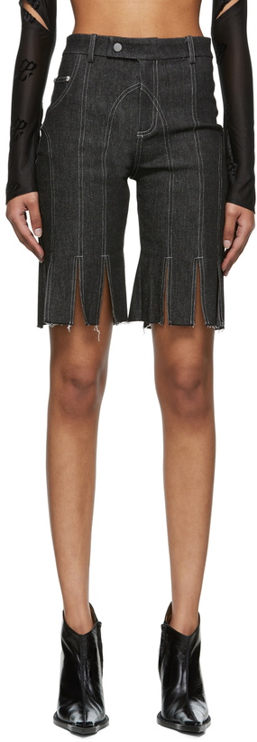 Photo: DIDU Black Denim Shorts