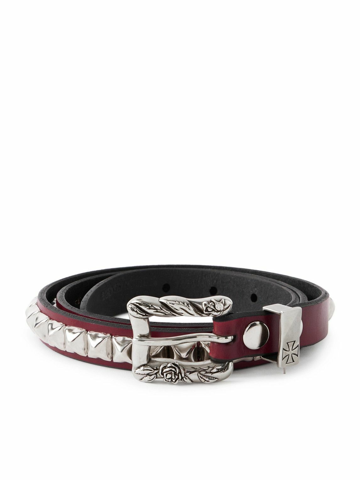 ENFANTS RICHES DEPRIMES スタッズ付きレザーブレスレット ENFANTS RICHES DEPRIMES スタッズ付きレザーブレスレット