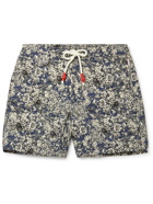 ORLEBAR BROWN - Standard Mid-Length Printed Swim Shorts - Blue