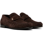 Jimmy Choo Brown Ellis Loafers
