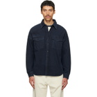 Citizens of Humanity Navy Shigoto Denim Shirt