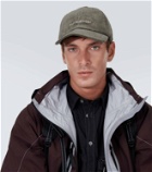 And Wander Embroidered cotton corduroy cap