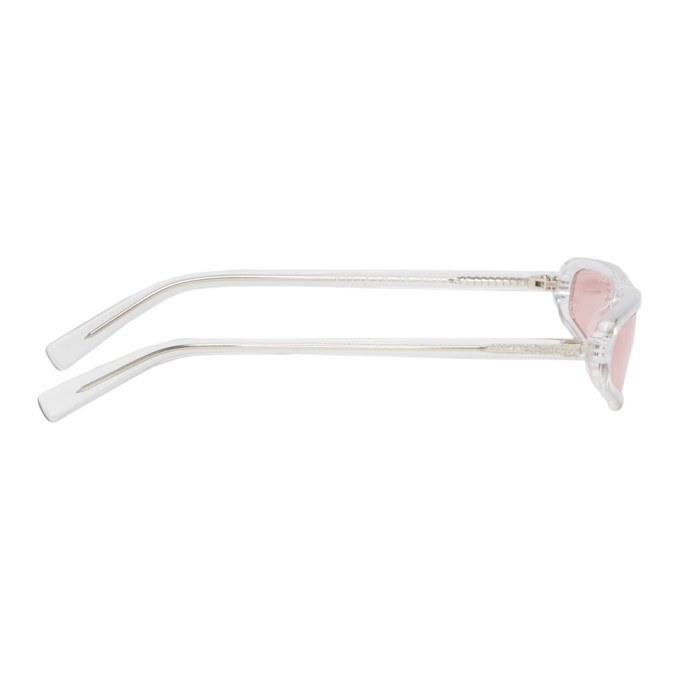 NOR Transparent and Pink Phenomenon Micro Sunglasses