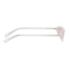 NOR Transparent and Pink Phenomenon Micro Sunglasses