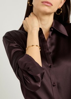 Tory Burch Forget Me Not Cuff - Gold - One Size