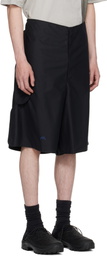 A-COLD-WALL* Black Form Tearaway Shorts