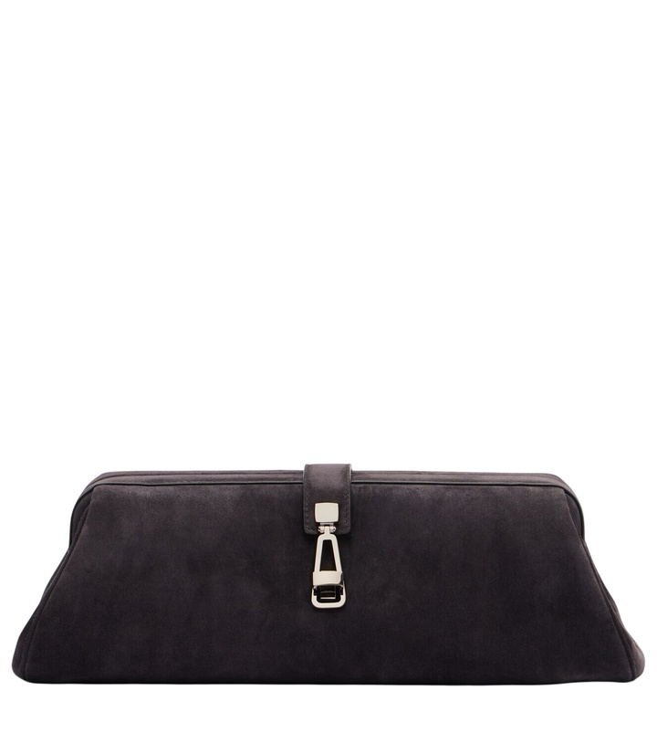 Photo: Gabriela Hearst Small suede shoulder bag