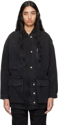 Isabel Marant Etoile Black Joanna Denim Jacket