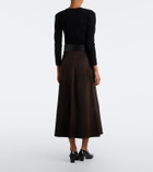'S Max Mara Suede midi skirt