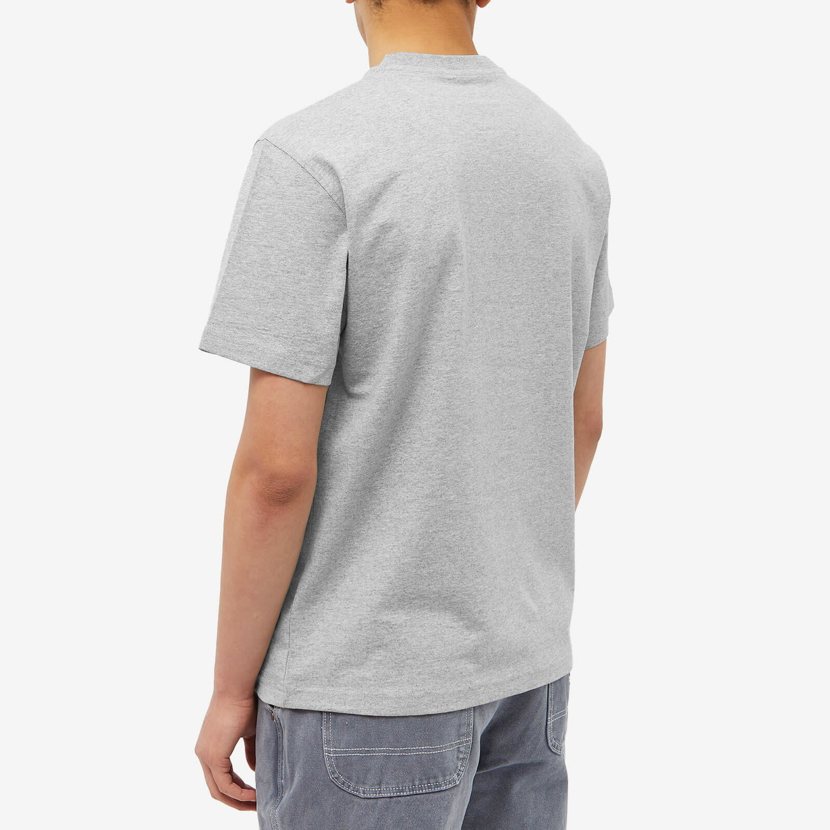 Dickies Men's Porterdale Pocket T-Shirt in Heather Grey