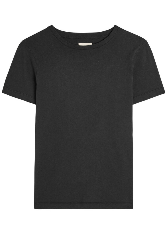 Photo: Khaite Samson Cotton T-shirt Black