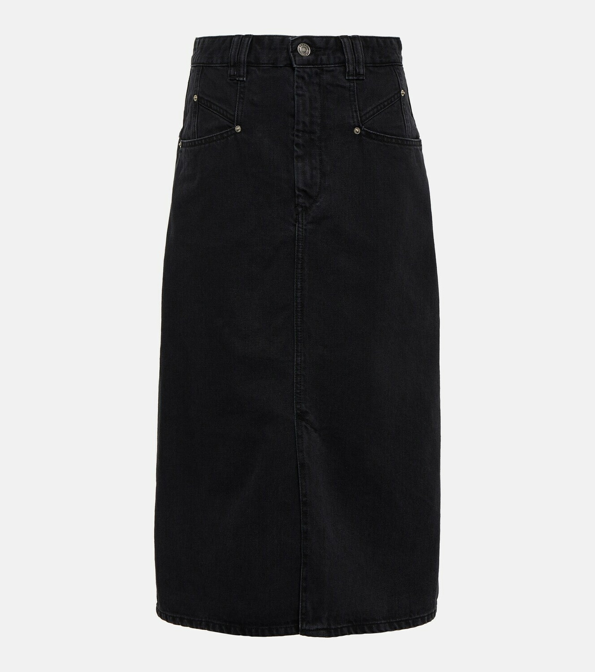 Denim Dipoma Skirt