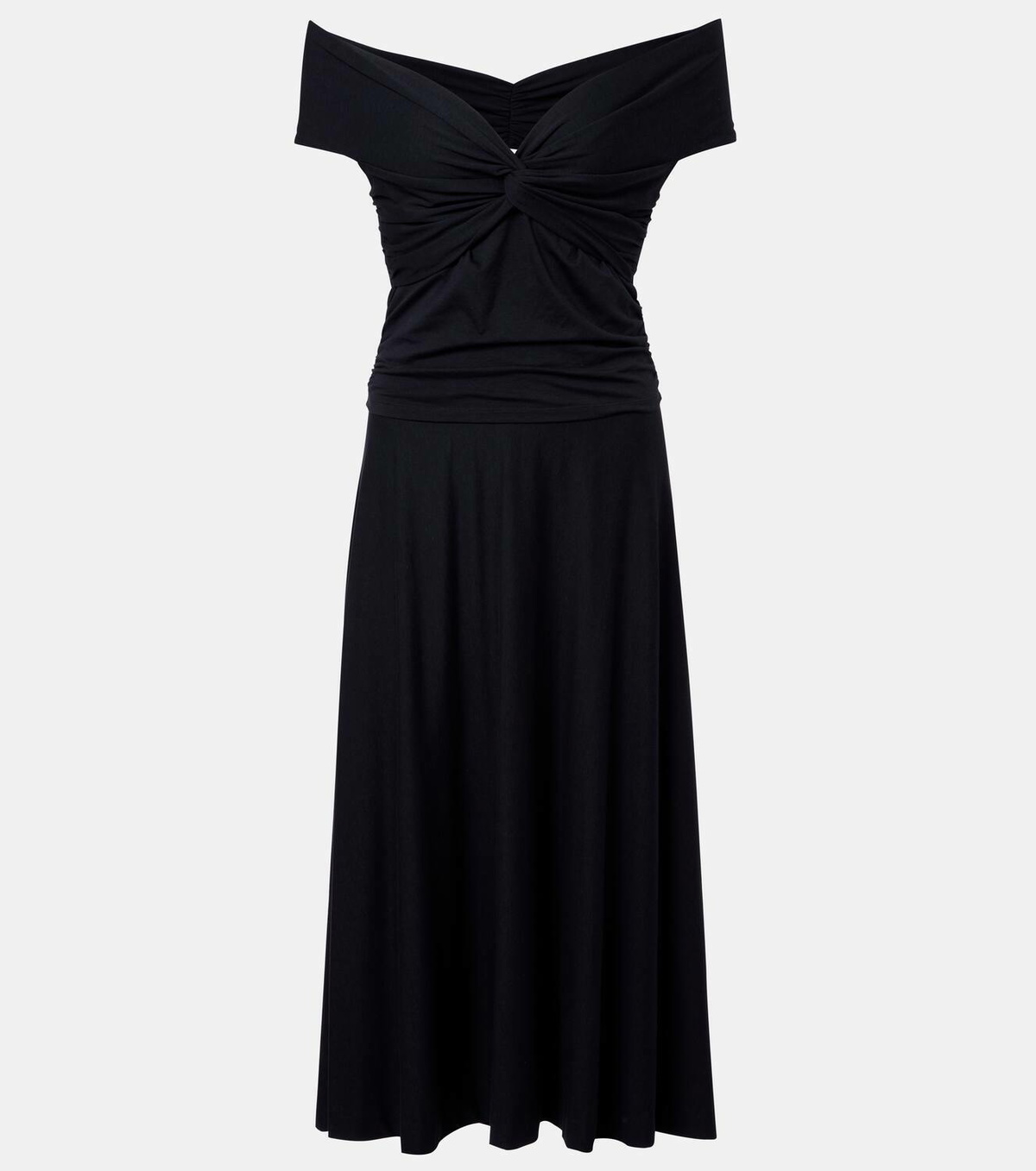 Dorothee Schumacher Soft Drape off-shoulder midi dress
