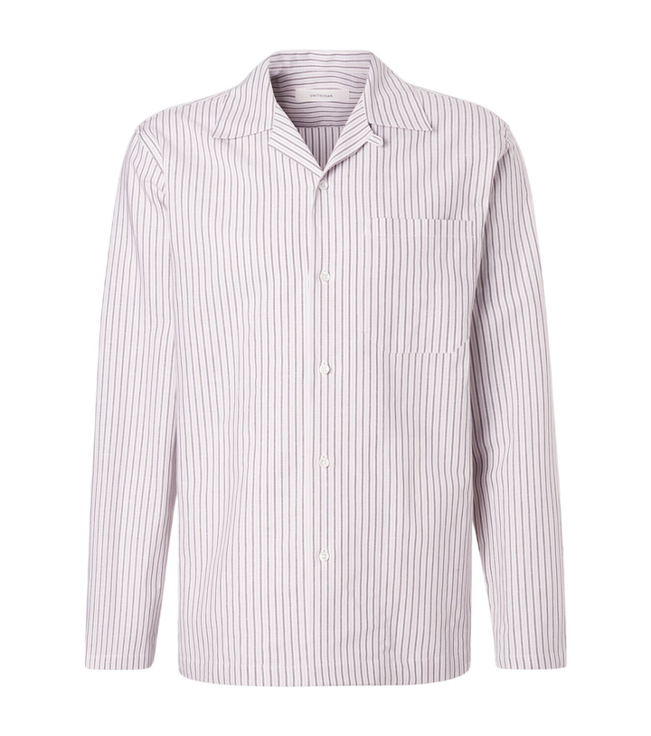 Photo: Umit Benan Havana striped linen and cotton shirt