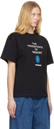 ADER error Black Blue Net Product. 49 T-shirt