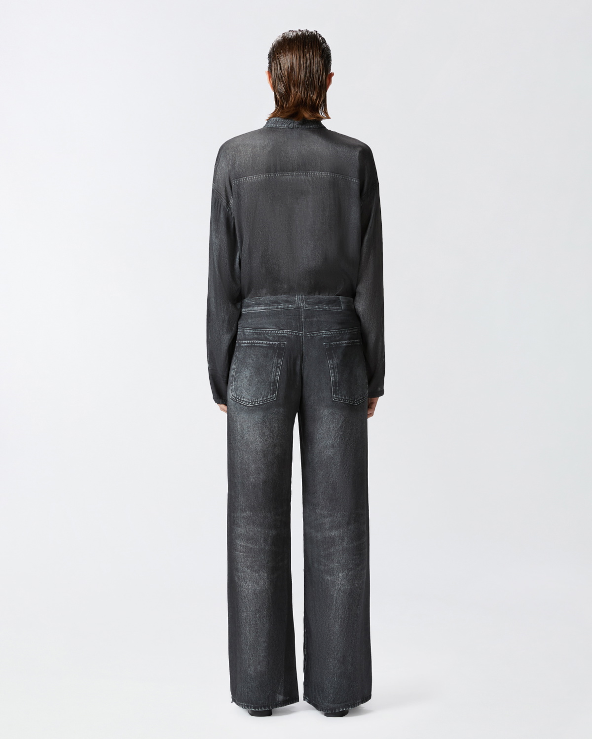 Pinko Wide-leg lace trousers main image 1