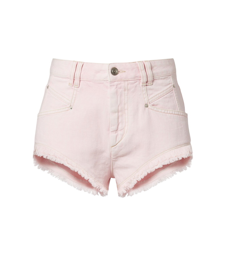 Photo: Isabel Marant Eneidala denim shorts