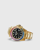 A Bathing Ape Type 1 Bapex Crystal Stone Gold - Mens - Watches