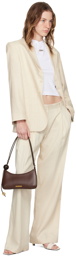 JACQUEMUS Beige La Casa 'La veste d'Homme' Blazer