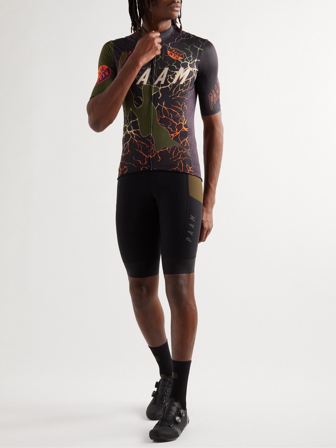 MAAP - P.A.M. Wild Team Printed Stretch Cycling Jersey - Green MAAP