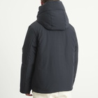 Jil Sander Men's Hooded Down Jacket in Black