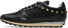 Valentino Garavani Black Stud Up Sneakers