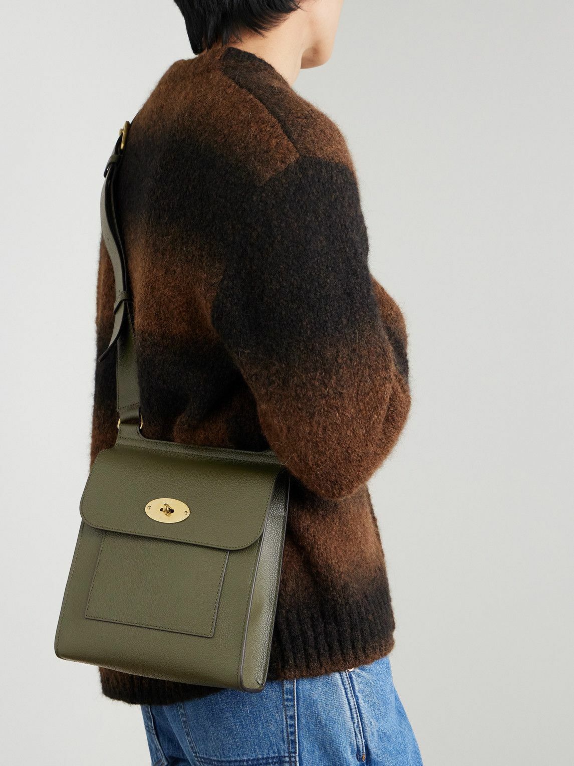 Mulberry - Antony Full-Grain Leather Messenger Bag