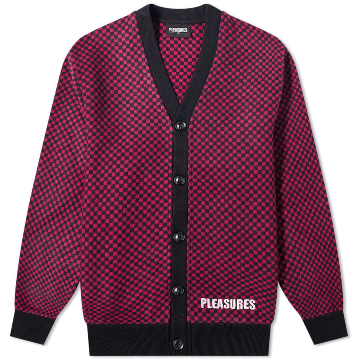 Photo: PLEASURES Alliance Checkered Cardigan