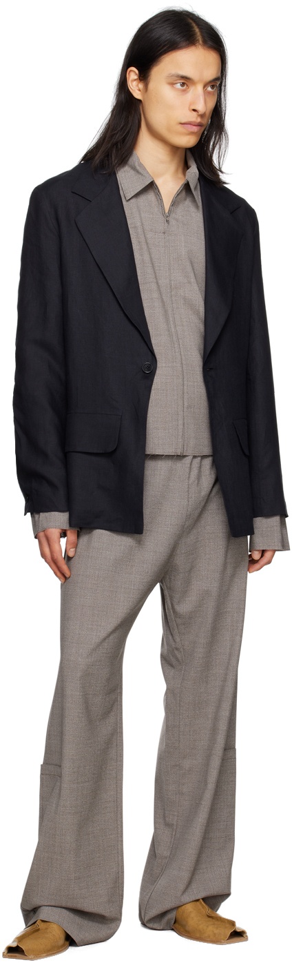 Gabriela Coll Garments Gray No.222 Jacket