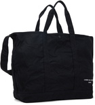 Comme des Garçons Homme Black Embroidered Tote