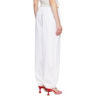 Fruity Booty White Poplin Trousers