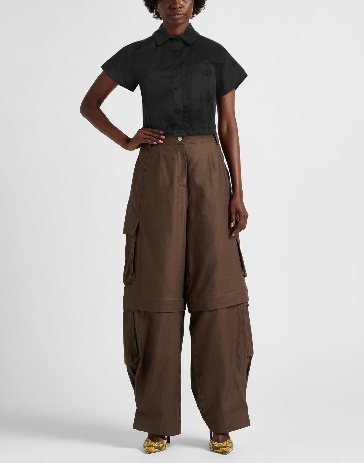 Jijil Womens Shirt in Black