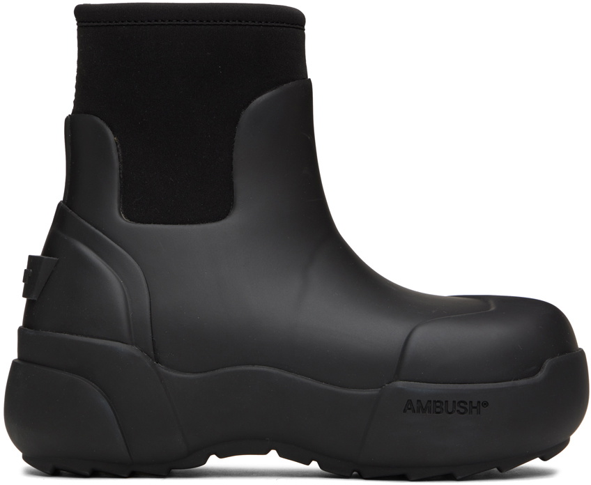 AMBUSH Black Rubber Boots ラバーブーツ 40 s-l400.jpg