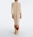 Johanna Ortiz Printed georgette kaftan