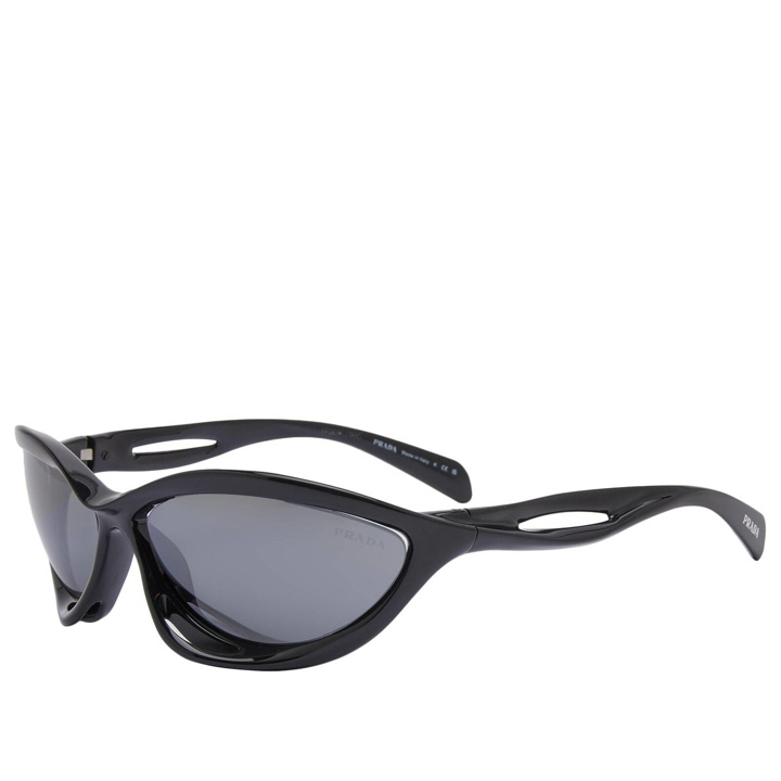 Photo: Prada Eyewear Men's A26S Sunglasses in Black/Grey 