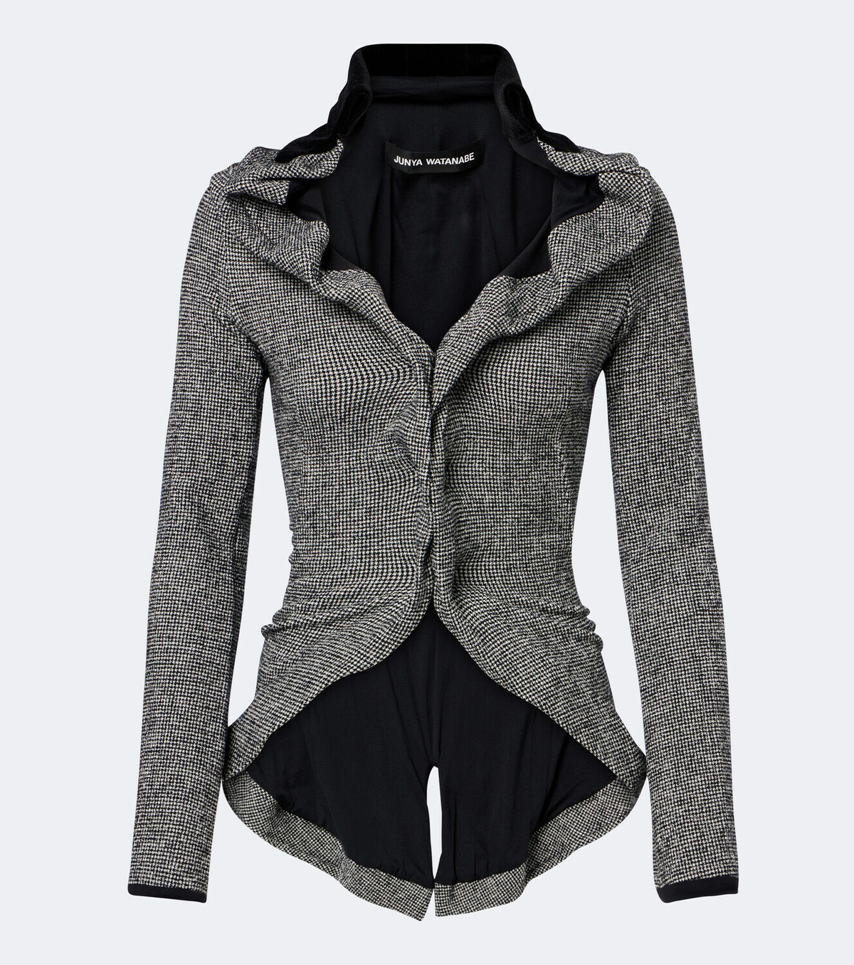 Junya Watanabe Houndstooth wool-blend jacket