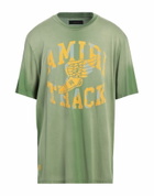Amiri Mens T-shirt in Sage green