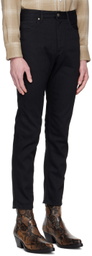 The Letters Black Tapered Jeans