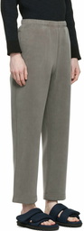 Jacquemus Grey 'Le Jogging Guimauve' Lounge Pants