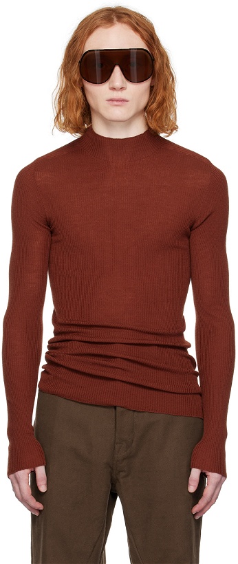 Photo: Rick Owens Brown Lupetto Sweater